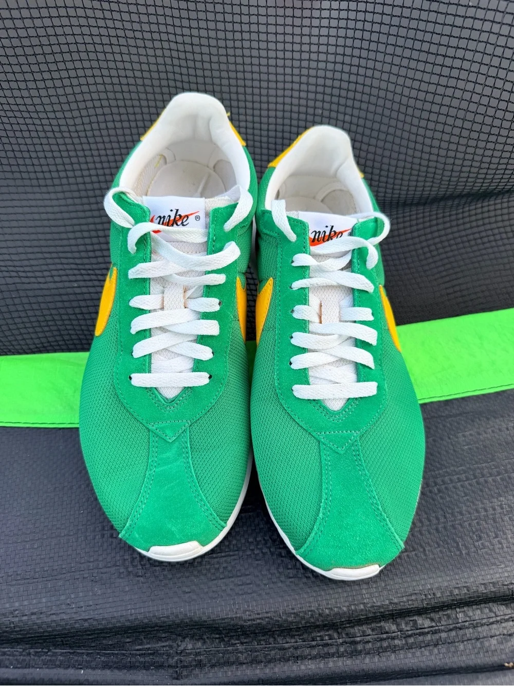 Nike Roshe Run LD-1000 Cortez Yellow QS Sz 7 Vntg Waffle 802022-371 OREGON DUCKS